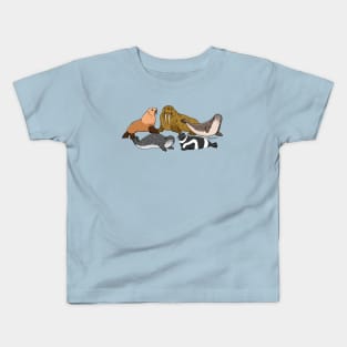 Alaskan Pinnipeds Kids T-Shirt